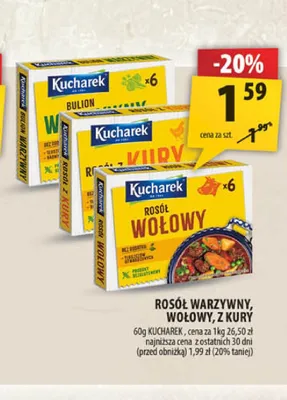 Rosół z kury Kucharek promocja w Arhelan