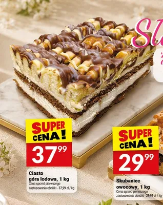 Ciasto góra lodowa Białecki promocja w Twój Market