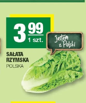 Sałata rzymska promocja w SPAR