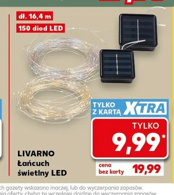 Łańcuch świetlny LED Livarno promocja w Kaufland