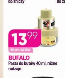 Pasta do butów Bufalo promocja w Drogerie Koliber