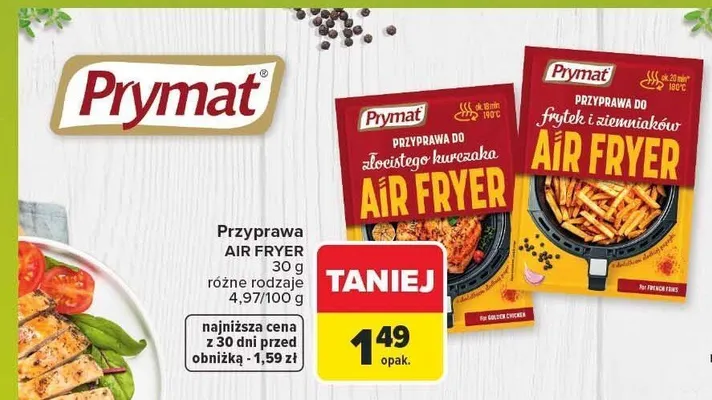 Przyprawa do frytek i ziemniaków Air Fryer Prymat promocja w Carrefour