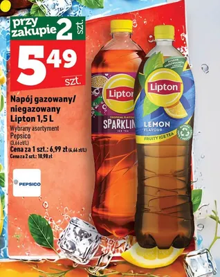 Napój gazowany Lipton promocja w TOPAZ