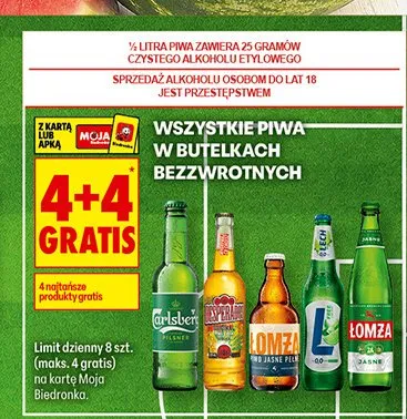 Piwo Carlsberg promocja w Biedronka
