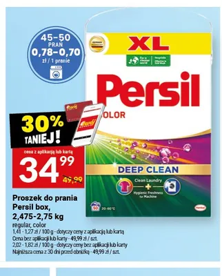 Proszek do prania Persil box regular promocja w Twój Market
