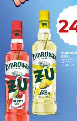 Żubrówka Żu Sour Lemon promocja w Duży Ben