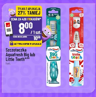 Szczoteczka do zębów Aquafresh Little Teeth promocja w POLOmarket
