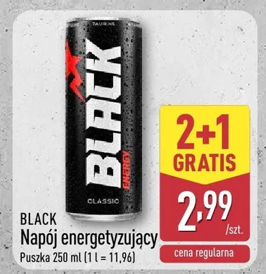 Napój energetyzujący  promocja w Aldi