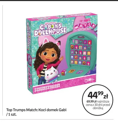 Gra Top Trumps Match: Koci domek Gabi promocja w Empik