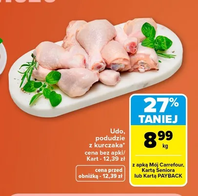 Udo z kurczaka promocja w Carrefour Market