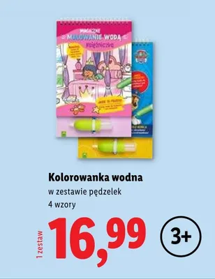 Kolorowanka wodna promocja w Lidl