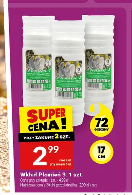 Wkład Płomień 3 promocja w Twój Market