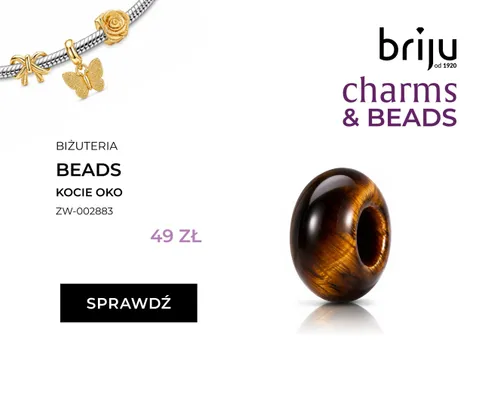 Biżuteria Beads Kocie Oko Briju promocja w Briju