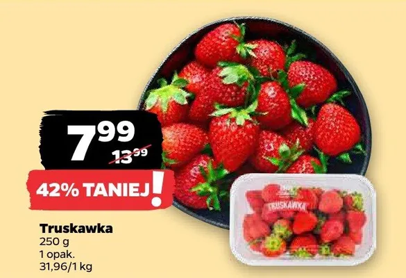 Truskawka promocja w Netto