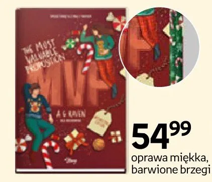 Książka A.G. Raven oprawa miękka barwione brzegi 54,99 (dolna lewa) promocja w Empik
