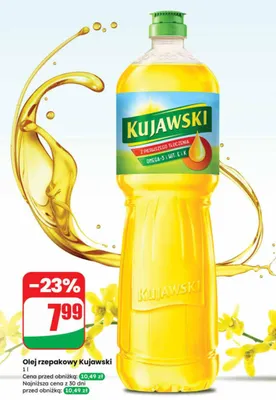 Olej rzepakowy promocja w Dino