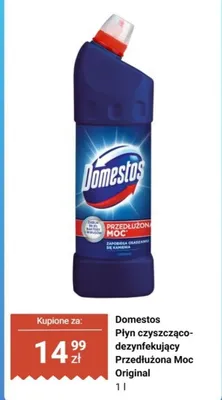 Płyn czyszcząco-dezynfekujący Przedłużona Moc Original promocja w Biedronka