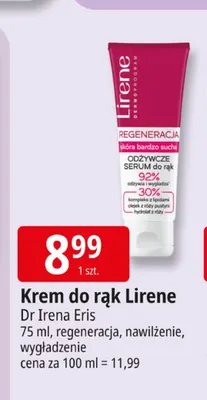 Krem do rąk Lirene nawilżenie promocja w Leclerc