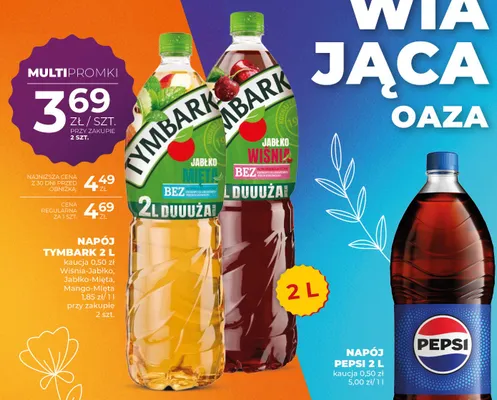 Napój Wiśnia-Jabłko promocja w Duży Ben