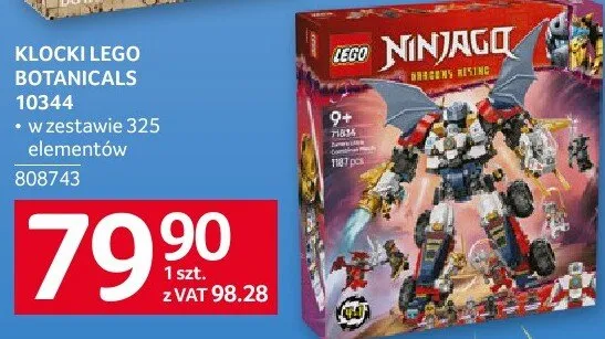 Klocki LEGO BOTANICALS 10344 promocja w Selgros