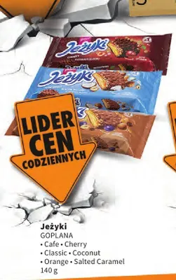 Wafel Jeżyki Goplana Cafe promocja w Intermarche
