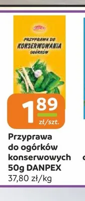 Przyprawa do ogórków konserwowych Danpex promocja w Społem Częstochowa