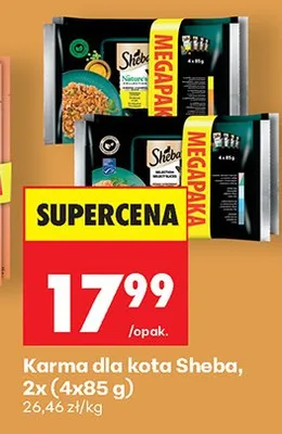 Karma dla kota Sheba Nature's Collection promocja w Biedronka