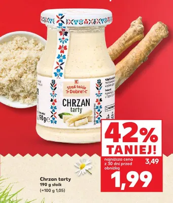 Chrzan tarty promocja w Kaufland