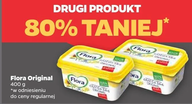 Margaryna Flora Original promocja w Netto