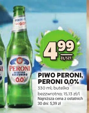 Piwo Peroni 0,0% promocja w Stokrotka