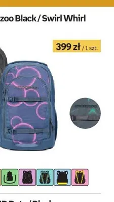 Plecak Coocazoo Swirl Whirl promocja w Empik