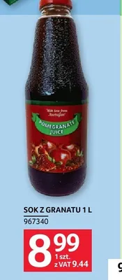 Sok z granatu 1l promocja w Selgros