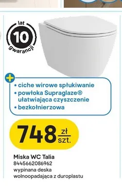 Miska WC Roca Talia promocja w Castorama