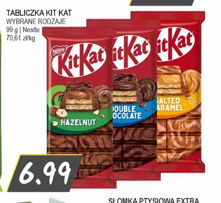 Tabliczka Kit Kat promocja w Słoneczko