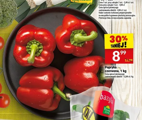 Papryka czerwona promocja w Twój Market