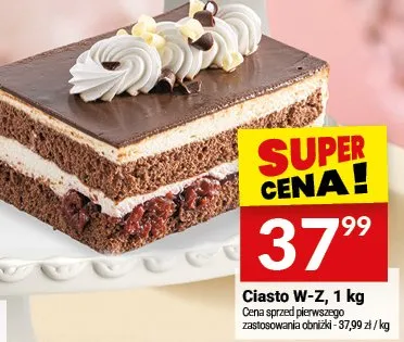 Ciasto W-Z promocja w Twój Market