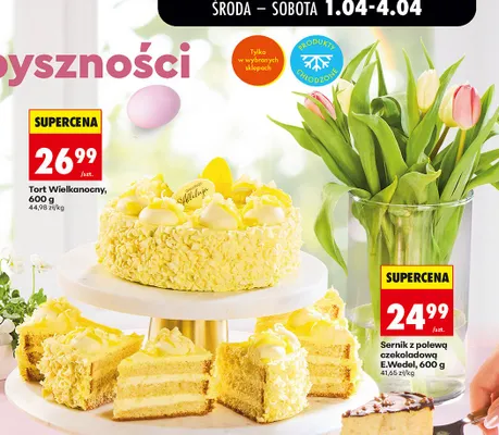 Tort Wielkanocny promocja w Biedronka