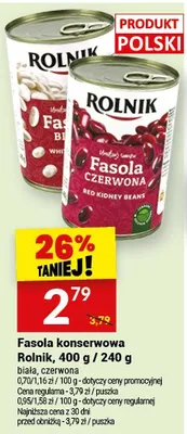 Fasola konserwowa biała, czerwona promocja w Twój Market
