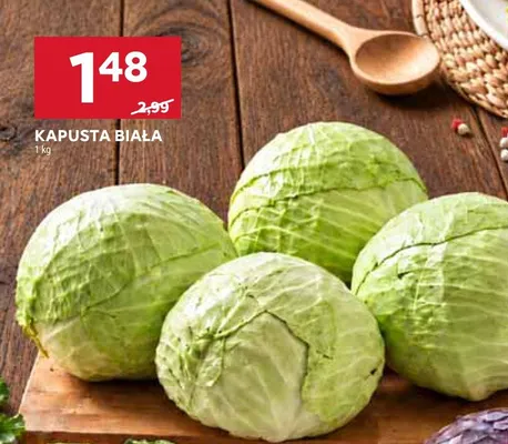 Kapusta biała promocja w Stokrotka