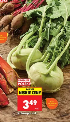 Kalarepa polska promocja w Biedronka