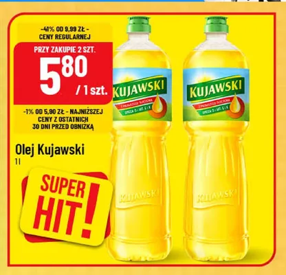 Olej rzepakowy Kujawski promocja w POLOmarket