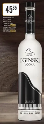 Wódka Ogiński promocja w Dino