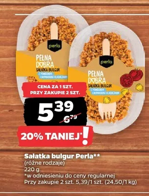 Sałatka bulgur Perla różne rodzaje promocja w Netto