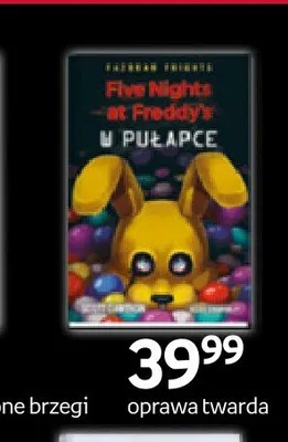 Książka Five Nights at Freddy's W pułapce promocja w Empik