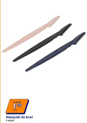 Maszynki do brwi promocja w Action