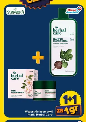 Kosmetyki Herbal Care promocja w Carrefour