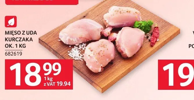 Mięso z uda kurczaka promocja w Selgros