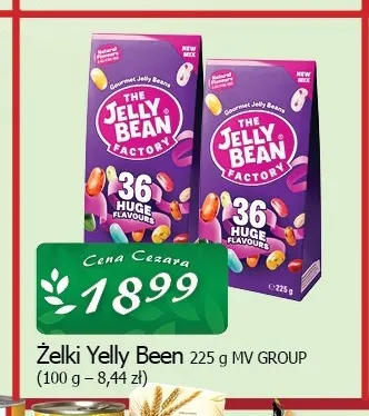 Żelki Yelly Bean MV Group promocja w CEZAR Delikatesy