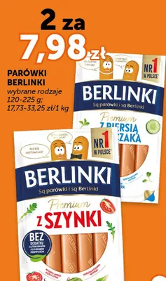 Parówki wybrane rodzaje promocja w Groszek