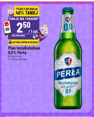 Piwo bezalkoholowe Perła promocja w POLOmarket